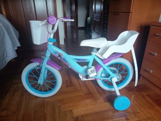 Bicicleta Frozen 3-7 años