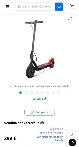 Patinete Eléctrico OLSSON WILD RED DGT