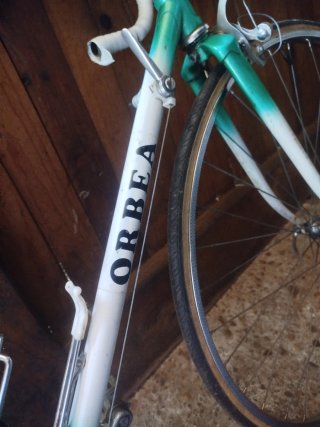 Bici clásica Orbea carreras verde