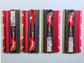 4x G.Skill Trident X DDR3 2400MHz 8GB