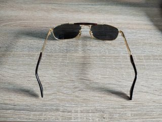 Gafas de sol STING doradas y azules