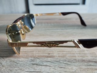 Gafas de sol STING doradas y azules