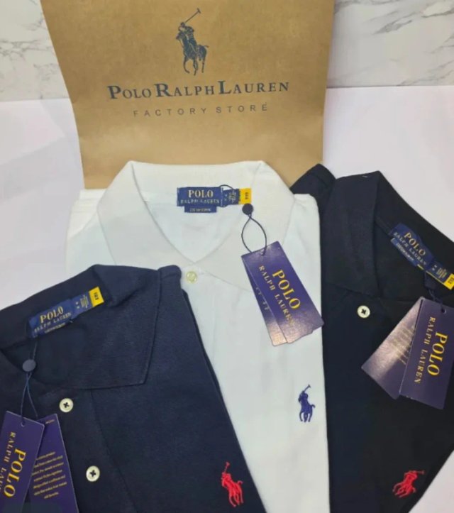 Pack 3 polos Ralph Lauren manga corta Talla M