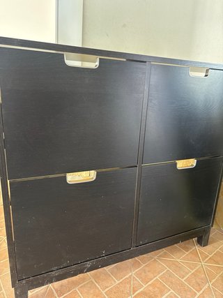 Zapatero STÄLL de Ikea wengue 4 Puertas