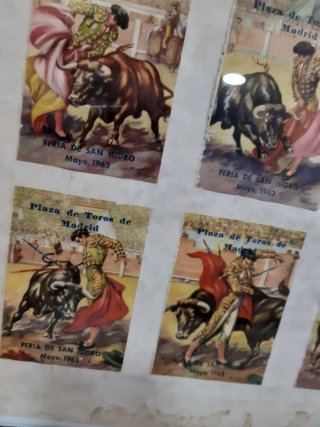 Estampas taurinas Plaza de Toros Madrid