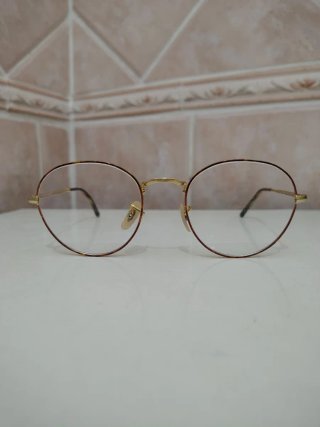 occhiali da vista rayban originali metallo dorati