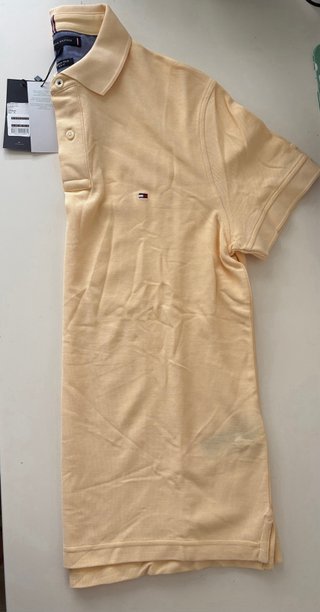 Polo Tommy Hilfiger Amarillo XL (Talla pequeño)