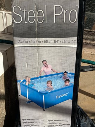 Piscina Bestway Steel Pro 239x150x58cm