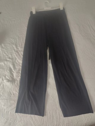 Pantalones anchos negros