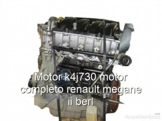 Motor k4j730 motor completo renault megane ii berl