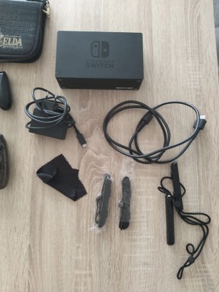 Nintendo Switch con accesorios