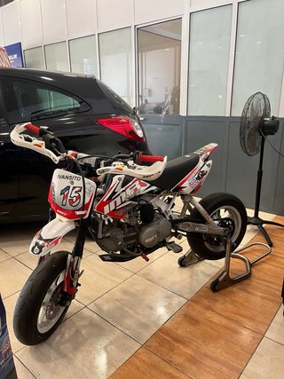 IMR 160cc Supermotard Roja y Blanca