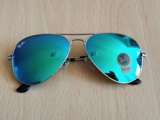 Gafas de sol Ray-Ban Aviator azules/verdes
