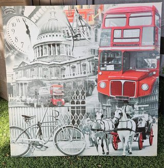 Lienzo Decorativo Collage Londres
