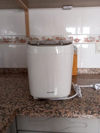 Panificadora Silvercrest con manual