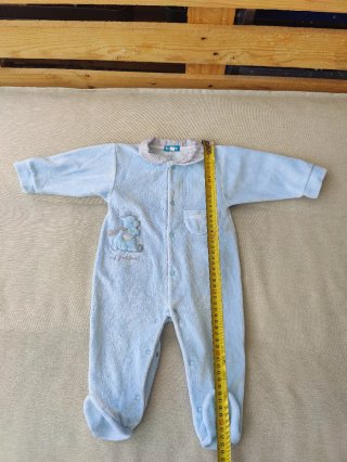 Lote 3 pijamas invierno velour 6 meses