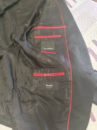 Traje Roy Robson Marotto Super 120 Negro