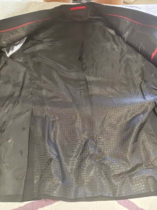 Traje Roy Robson Marotto Super 120 Negro