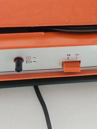Giradischi Europhon fonoJET 77 Arancione