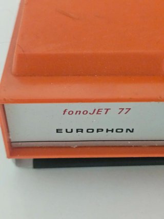 Giradischi Europhon fonoJET 77 Arancione