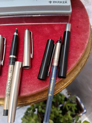 Set di 4 penne Parker rollerball di diversi modelli