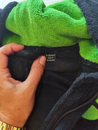 Pijama Xbox Negro y Verde Talla M