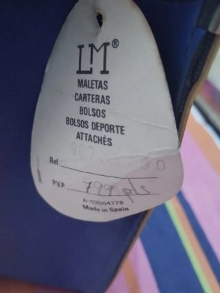 Cartera escolar antigua nueva
