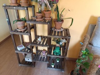 Estantería Madera para Plantas