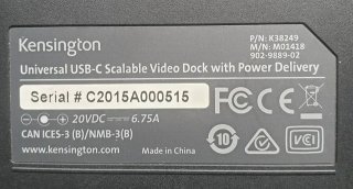 Dock Station Kensington USB-C Triple Vídeo 4K