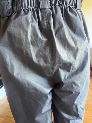 Mono de esquí hombre gris y naranja, talla L