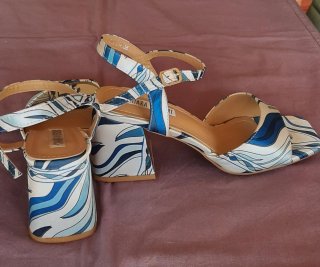 Sandalias Chiara Foscari Talla 38 Raso Nuevas