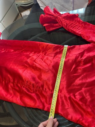Traje Flamenca Rojo Espalda Descubierta