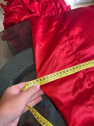Traje Flamenca Rojo Espalda Descubierta