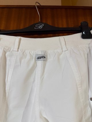 Pantaloni Hello Kiss Dance bianchi