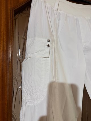Pantaloni Hello Kiss Dance bianchi