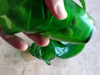 Vajilla Vintage Mini Vidrio irrompible ⁷⁰s Verde