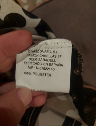 DIVA’S estampada T.L Sin uso (Hecho en España)