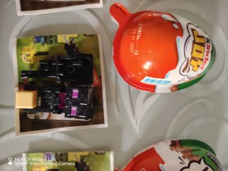 Personaggi Minecraft Kinder Joy