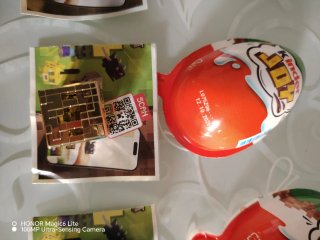 Personaggi Minecraft Kinder Joy