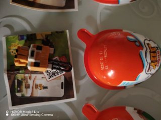 Personaggi Minecraft Kinder Joy
