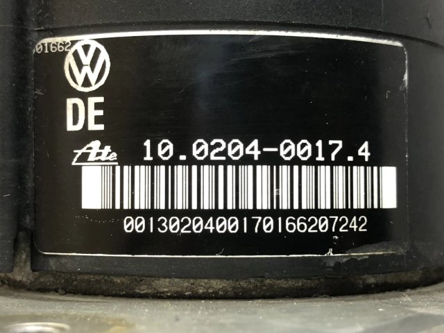 ABS VW Golf Seat 10020400174 3A0907379 10094603003