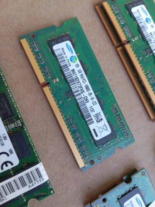 Lote 11 Memorias RAM SODIMM Samsung y Kingston