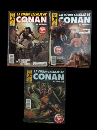 La Espada Salvaje de Conan – 3 tomos Serie Oro