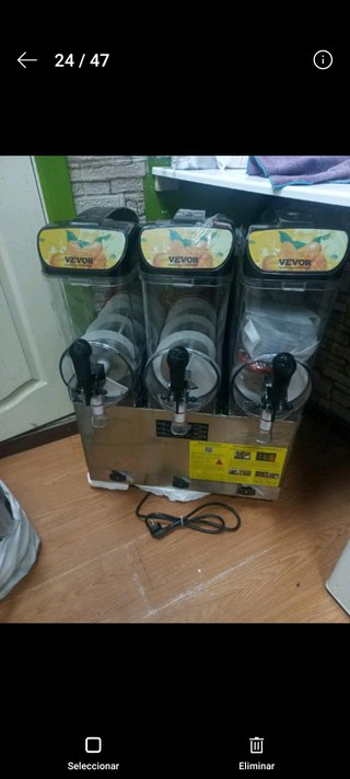 Máquina Granizados 3 Tanques