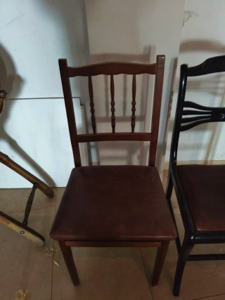 Juego de 2 sillas de comedor 10 las dos