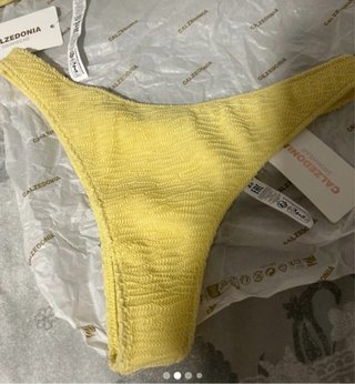 Bikini Calzedonia Amarillo Nuevo con etiqueta