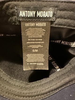 Antony Morato Gorra Negra Talla S/M