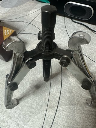 Juego 2 extractores de rodamientos 3 patas