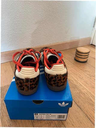 Adidas Samba OG Leopardo Rojo EU38