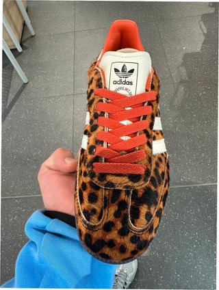 Adidas Samba OG Leopardo Rojo EU42